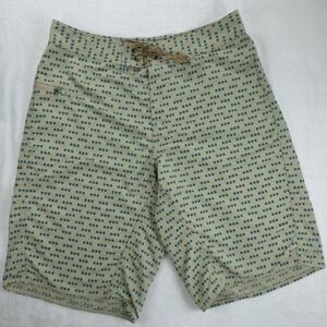Patagonia‎ Wavefarer Trunks Board Short Men sz 33 Beach Geometric Swim Logo